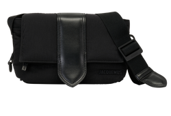 Padded Bambino Messenger, Nylon, Black, MII, DB, 2*